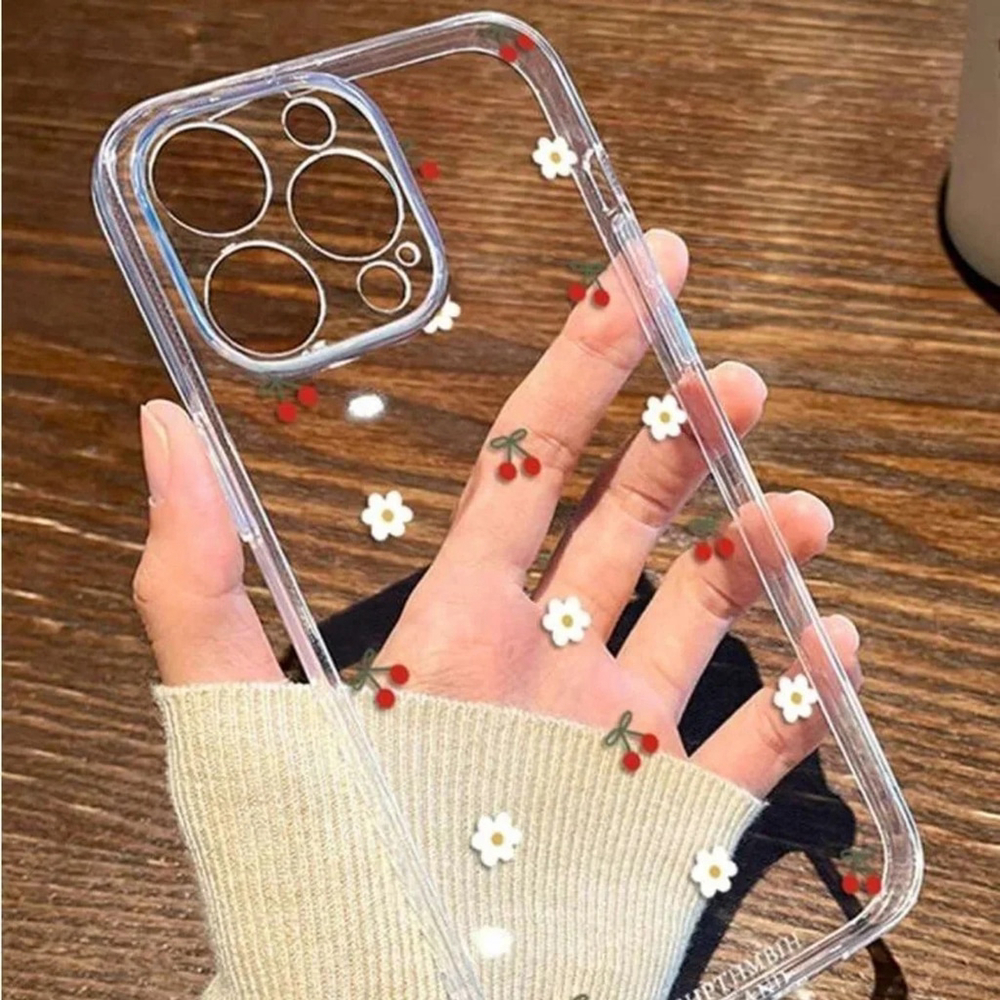 ⚠️Clearance iPhone 15/Pro/Pro Max 1pcs Cherry Phone Case SAU - Picture 2 of 3